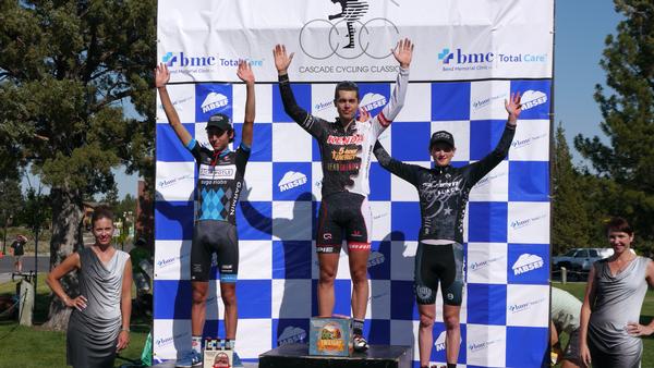 Shem Rodger - 3rd place in final stage of Cascade Cycling Classic